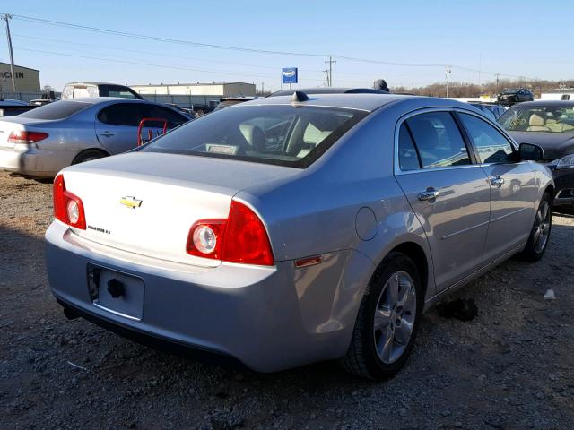 1G1ZD5EUXCF115686 - 2012 CHEVROLET MALIBU 2LT SILVER photo 4