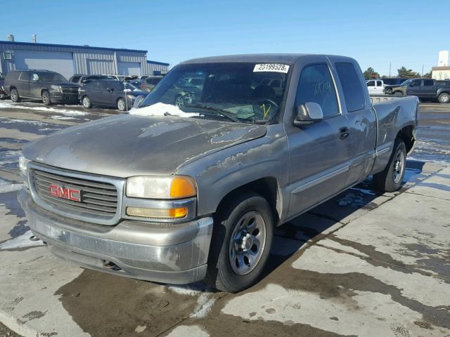 2GTEC19V011378178 - 2001 GMC NEW SIERRA BROWN photo 2