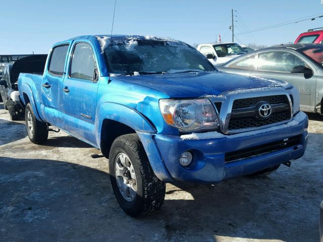 3TMKU4HN2BM029228 - 2011 TOYOTA TACOMA DOU BLUE photo 1