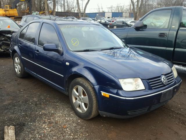 3VWSA69M04M120458 - 2004 VOLKSWAGEN JETTA GLS BLUE photo 1