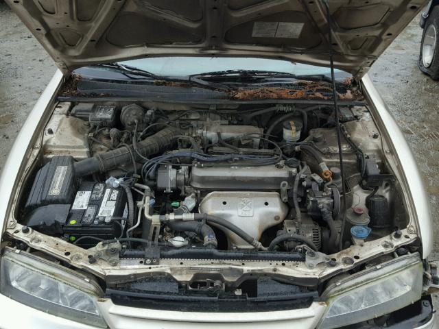 1HGCD563XSA086416 - 1995 HONDA ACCORD LX TAN photo 7