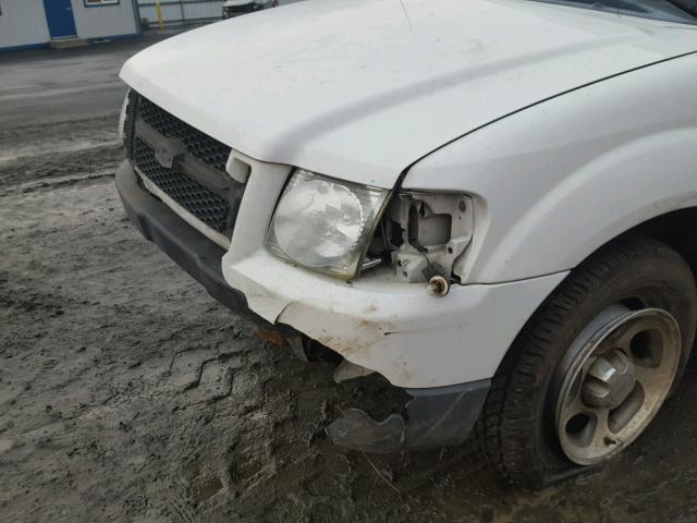 1FMZU67K45UA00956 - 2005 FORD EXPLORER S WHITE photo 9