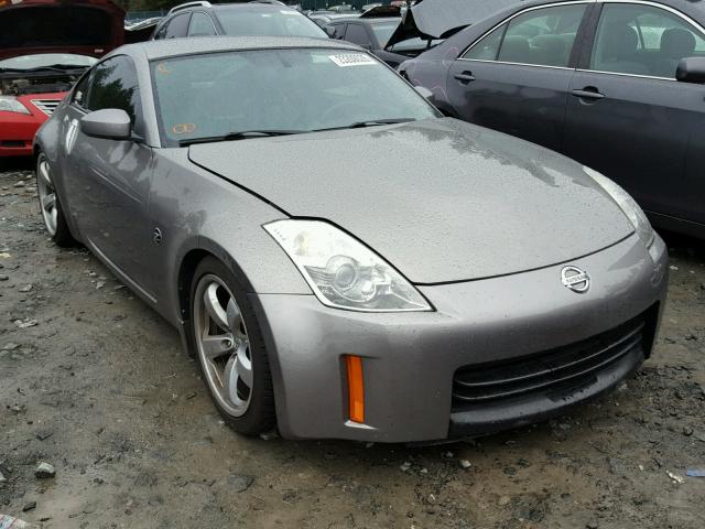 JN1BZ34E88M752672 - 2008 NISSAN 350Z COUPE GRAY photo 1