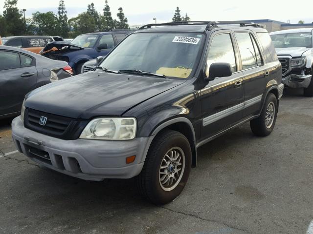 JHLRD1842VC028125 - 1997 HONDA CR-V LX BLACK photo 2