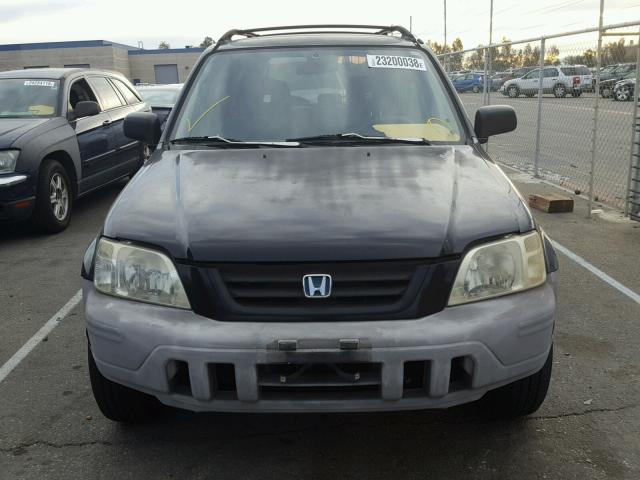 JHLRD1842VC028125 - 1997 HONDA CR-V LX BLACK photo 9