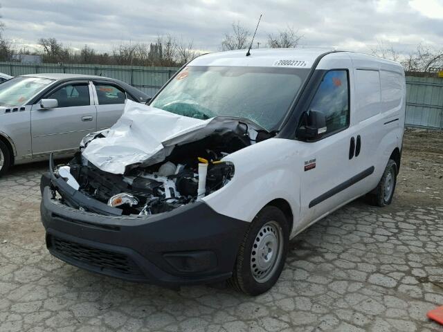 ZFBERFAT7F6A33922 - 2015 RAM PROMASTER WHITE photo 2