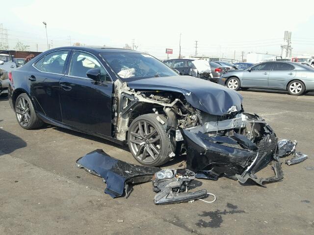 JTHBE1D21E5007320 - 2014 LEXUS IS 350 BLACK photo 1