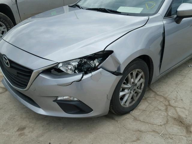 JM1BM1U78G1331469 - 2016 MAZDA 3 SPORT SILVER photo 9