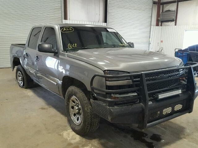 2GCEK13V171100927 - 2007 CHEVROLET SILVERADO GRAY photo 1