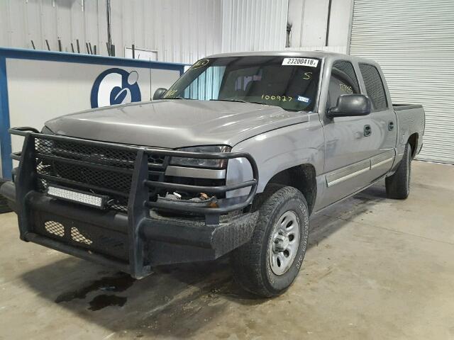 2GCEK13V171100927 - 2007 CHEVROLET SILVERADO GRAY photo 2