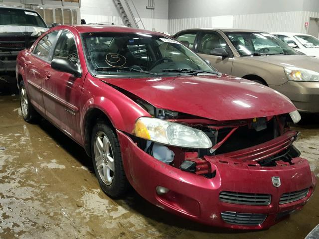 1B3EJ56U31N509175 - 2001 DODGE STRATUS ES RED photo 1