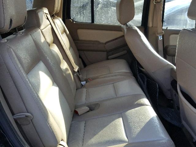1FMEU74E68UA36123 - 2008 FORD EXPLORER E BLACK photo 6