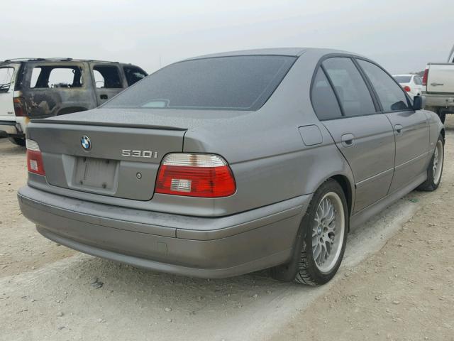 WBADT63432CH91443 - 2002 BMW 530 I AUTO GRAY photo 4