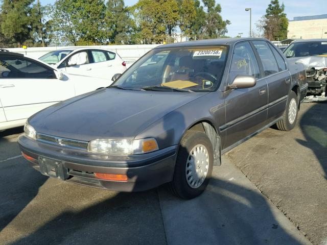 JHMCB7653PC046769 - 1993 HONDA ACCORD LX GRAY photo 2