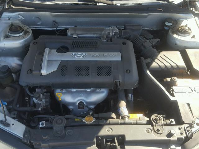 KMHDN46D55U065877 - 2005 HYUNDAI ELANTRA GL SILVER photo 7