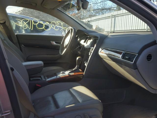 WAUDG74F45N109654 - 2005 AUDI A6 3.2 QUA GRAY photo 5