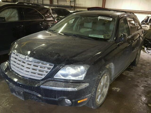 2C8GF78425R410078 - 2005 CHRYSLER PACIFICA L BLACK photo 2