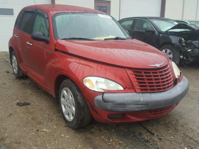 3C4FY48B22T388953 - 2002 CHRYSLER PT CRUISER RED photo 1