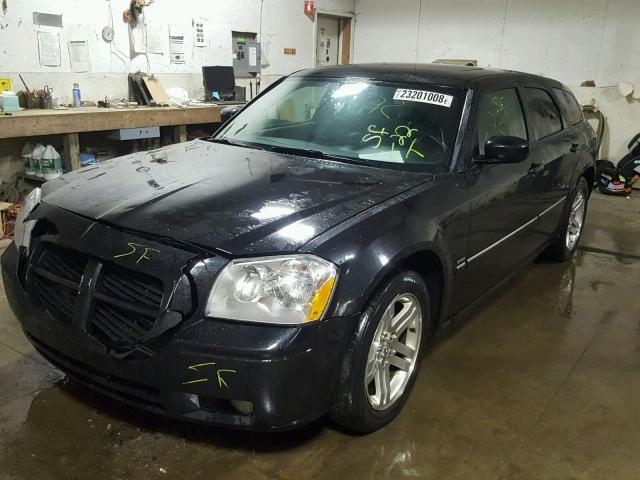 2D8GV58295H526635 - 2005 DODGE MAGNUM R/T BLACK photo 2