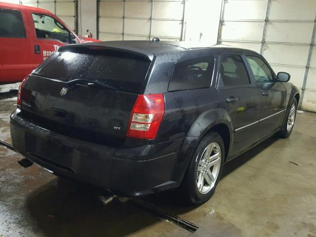 2D8GV58295H526635 - 2005 DODGE MAGNUM R/T BLACK photo 4