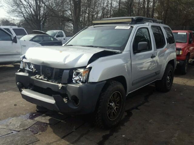 5N1AN08U46C544775 - 2006 NISSAN XTERRA OFF SILVER photo 2