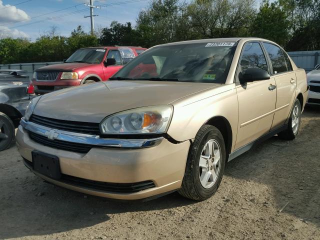 1G1ZT54874F153739 - 2004 CHEVROLET MALIBU LS GOLD photo 2