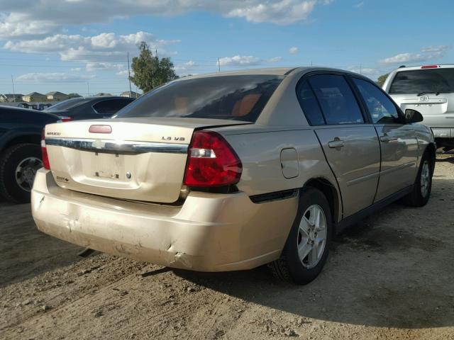 1G1ZT54874F153739 - 2004 CHEVROLET MALIBU LS 金色 照片 4