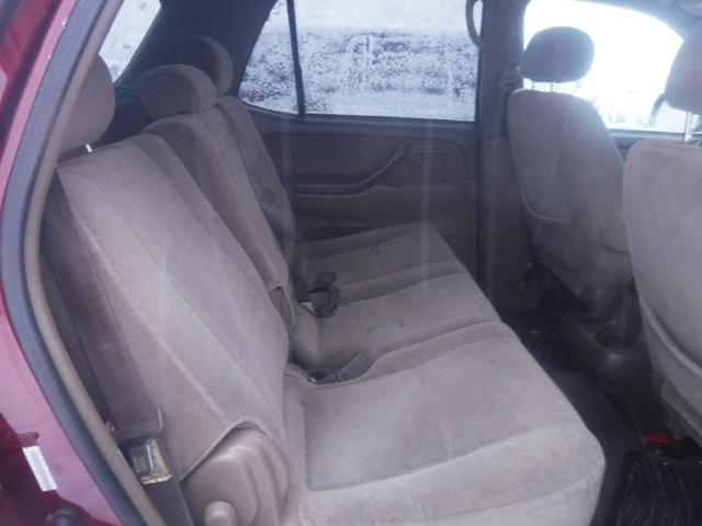 5TDBT44A93S152368 - 2003 TOYOTA SEQUOIA SR MAROON photo 6