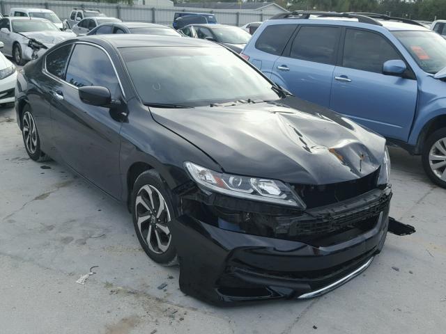 1HGCT1B36GA012581 - 2016 HONDA ACCORD LX- BLACK photo 1