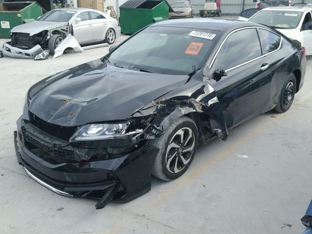 1HGCT1B36GA012581 - 2016 HONDA ACCORD LX- BLACK photo 2