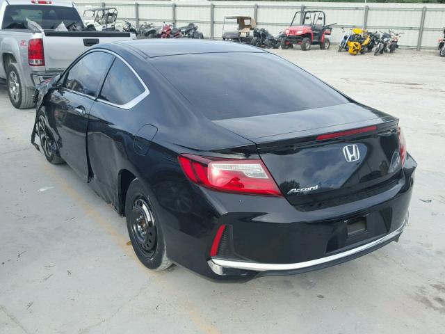 1HGCT1B36GA012581 - 2016 HONDA ACCORD LX- BLACK photo 3