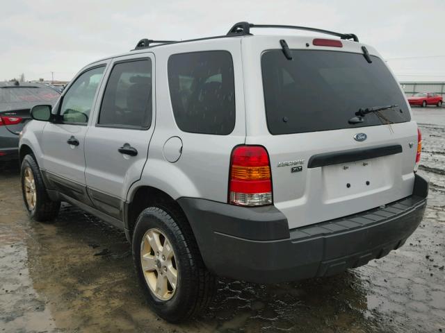 1FMYU93185KC43630 - 2005 FORD ESCAPE XLT SILVER photo 3