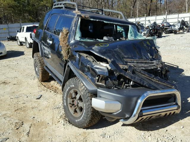 JTEBU11F470072590 - 2007 TOYOTA FJ CRUISER BLACK photo 1