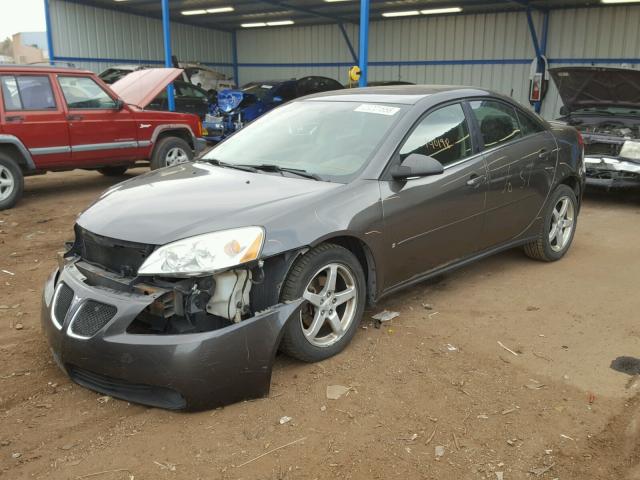 1G2ZG58N774112480 - 2007 PONTIAC G6 BASE GRAY photo 2