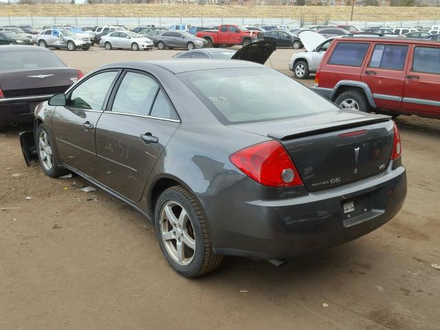 1G2ZG58N774112480 - 2007 PONTIAC G6 BASE GRAY photo 3