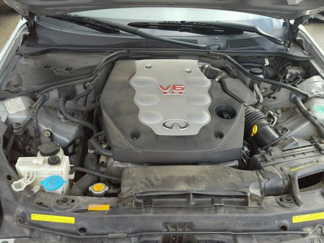 JNKCV54E14M826743 - 2004 INFINITI G35 SILVER photo 7