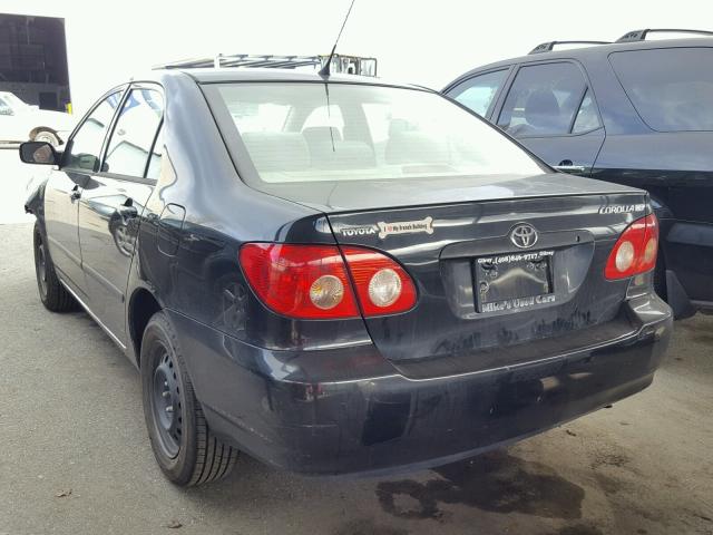 JTDBR32EX60059994 - 2006 TOYOTA COROLLA CE BLACK photo 3