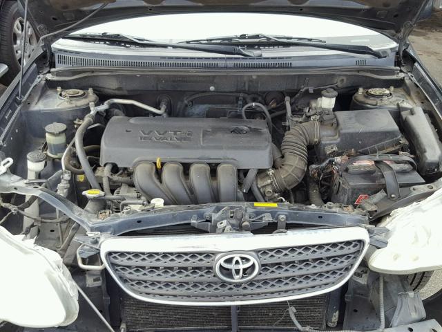 JTDBR32EX60059994 - 2006 TOYOTA COROLLA CE BLACK photo 7