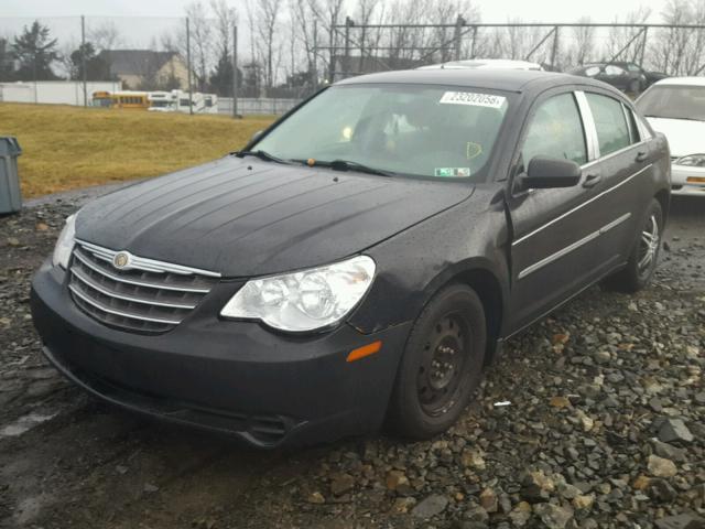 1C3LC46K28N157861 - 2008 CHRYSLER SEBRING LX BLACK photo 2