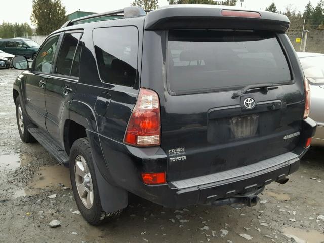 JTEBT14R950050879 - 2005 TOYOTA 4RUNNER SR BLACK photo 3