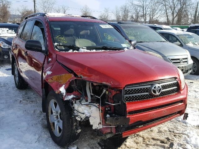 JTMBD33V085187714 - 2008 TOYOTA RAV4 RED photo 1