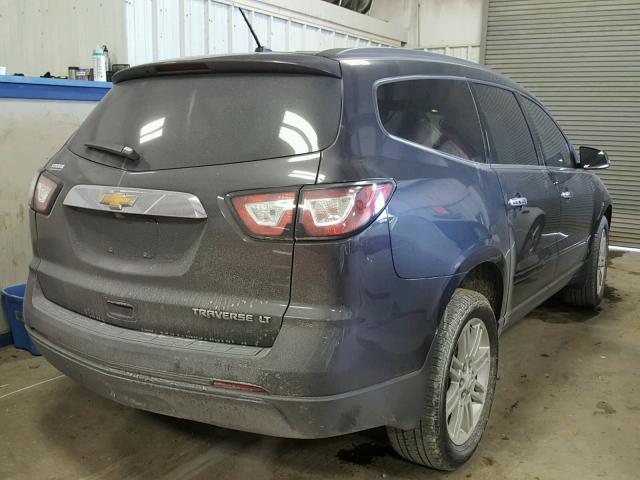 1GNKRGKD1FJ297961 - 2015 CHEVROLET TRAVERSE L GRAY photo 4