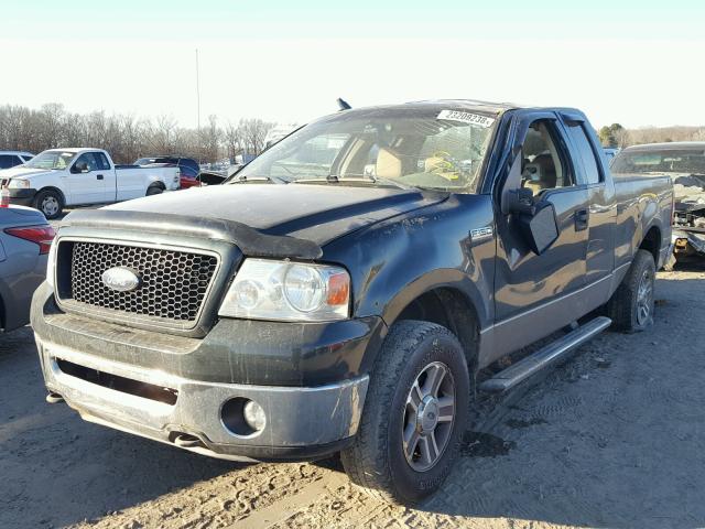 1FTPX14506NA25286 - 2006 FORD F150 GREEN photo 2