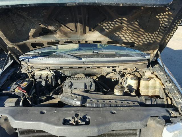 1FTPX14506NA25286 - 2006 FORD F150 GREEN photo 7