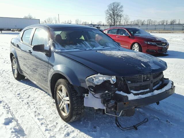 1B3LC56K88N238978 - 2008 DODGE AVENGER SX BLUE photo 1