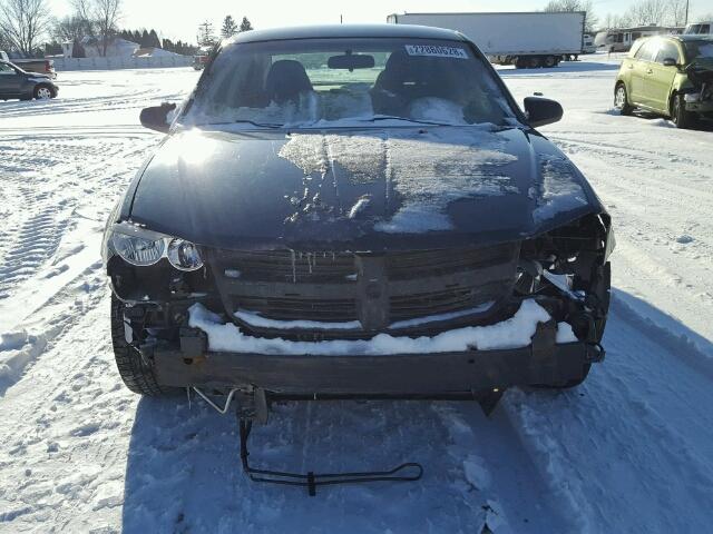 1B3LC56K88N238978 - 2008 DODGE AVENGER SX BLUE photo 9