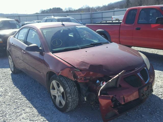 1G2ZG57B384207398 - 2008 PONTIAC G6 BASE RED photo 1