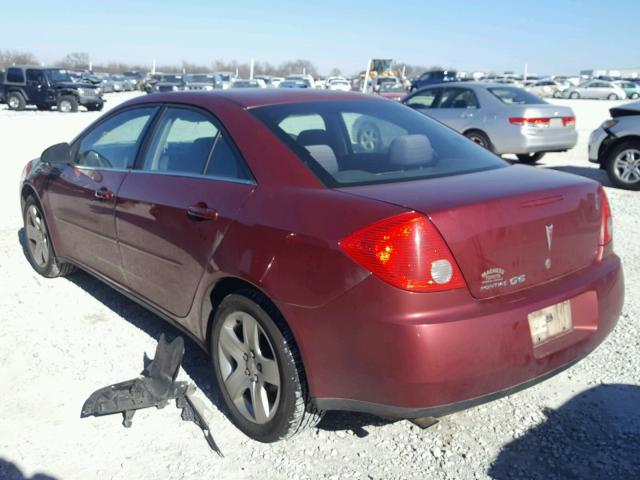 1G2ZG57B384207398 - 2008 PONTIAC G6 BASE RED photo 3