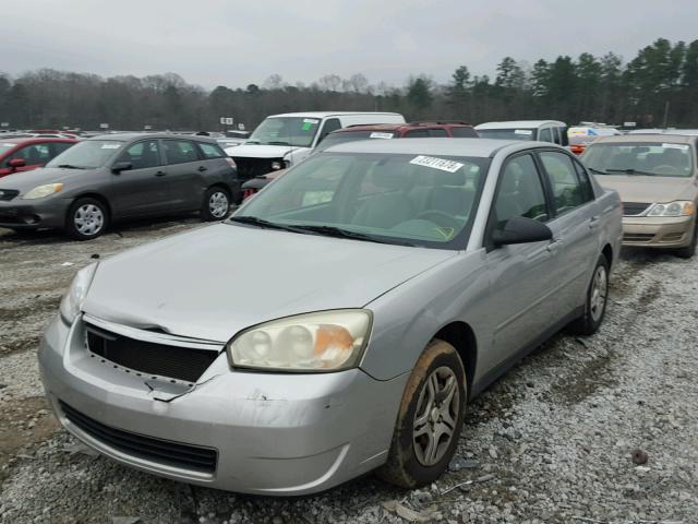 1G1ZS51F06F227589 - 2006 CHEVROLET MALIBU LS SILVER photo 2