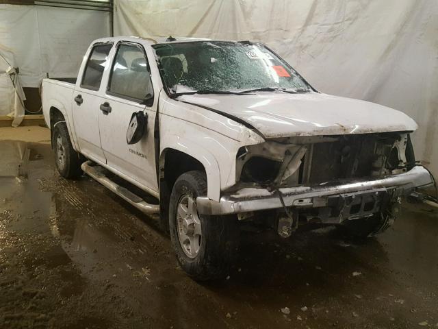 1GTDT138758126140 - 2005 GMC CANYON WHITE photo 1